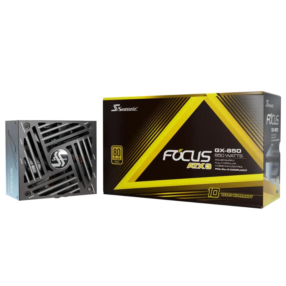【安心のメーカー保証10年】 Focus GX-850 ATX3 (V4) Seasonic シーソニック PC電源 SRP-FGX851-A5A32SF