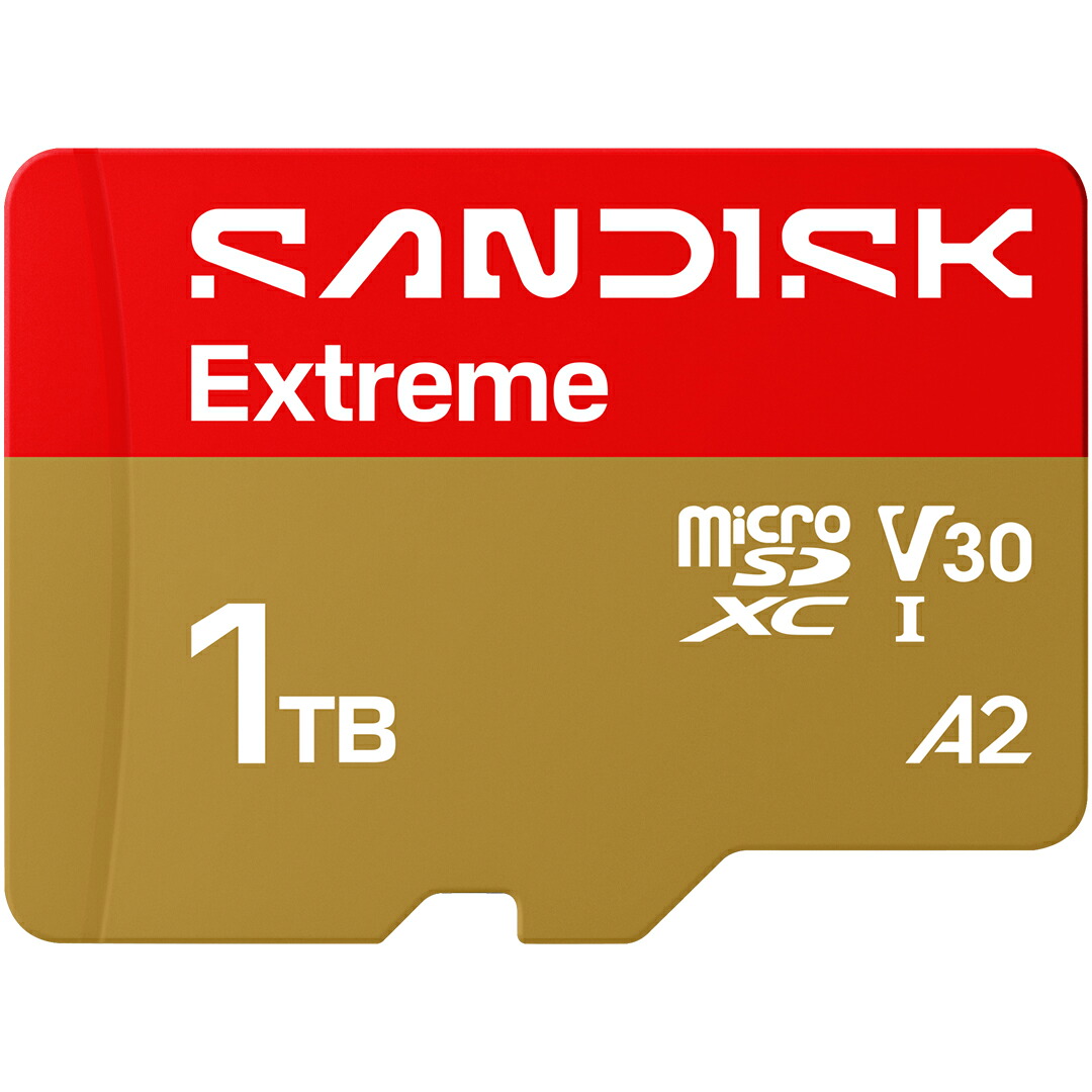 【安心のメーカー無期限保証】 SD変換アダプタ付属 1TB microSDカード マイクロSDカード SanDisk Extreme サンディスク エクストリーム microSDXC メーカー正規品 SDSQXH9-1T00-GHQMA|メーカー公認CEストア