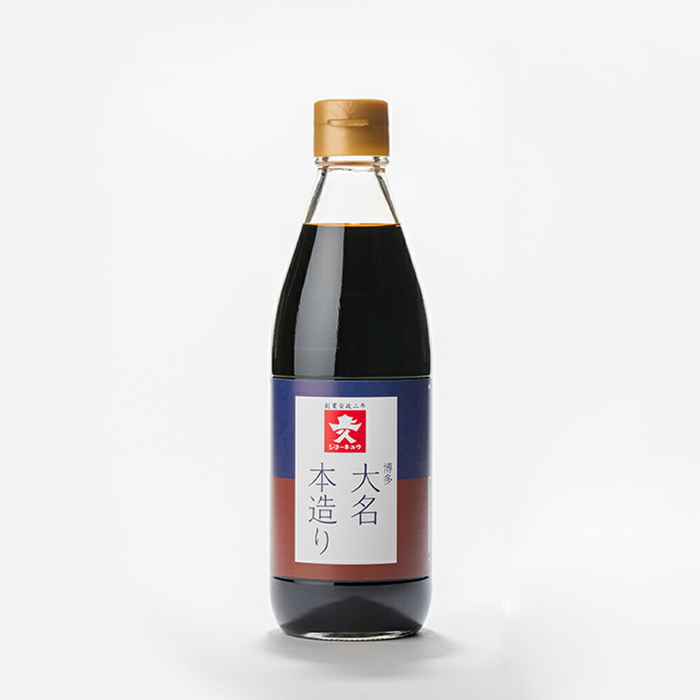 市場 博多大名本造りしょうゆ 醤油 360ml