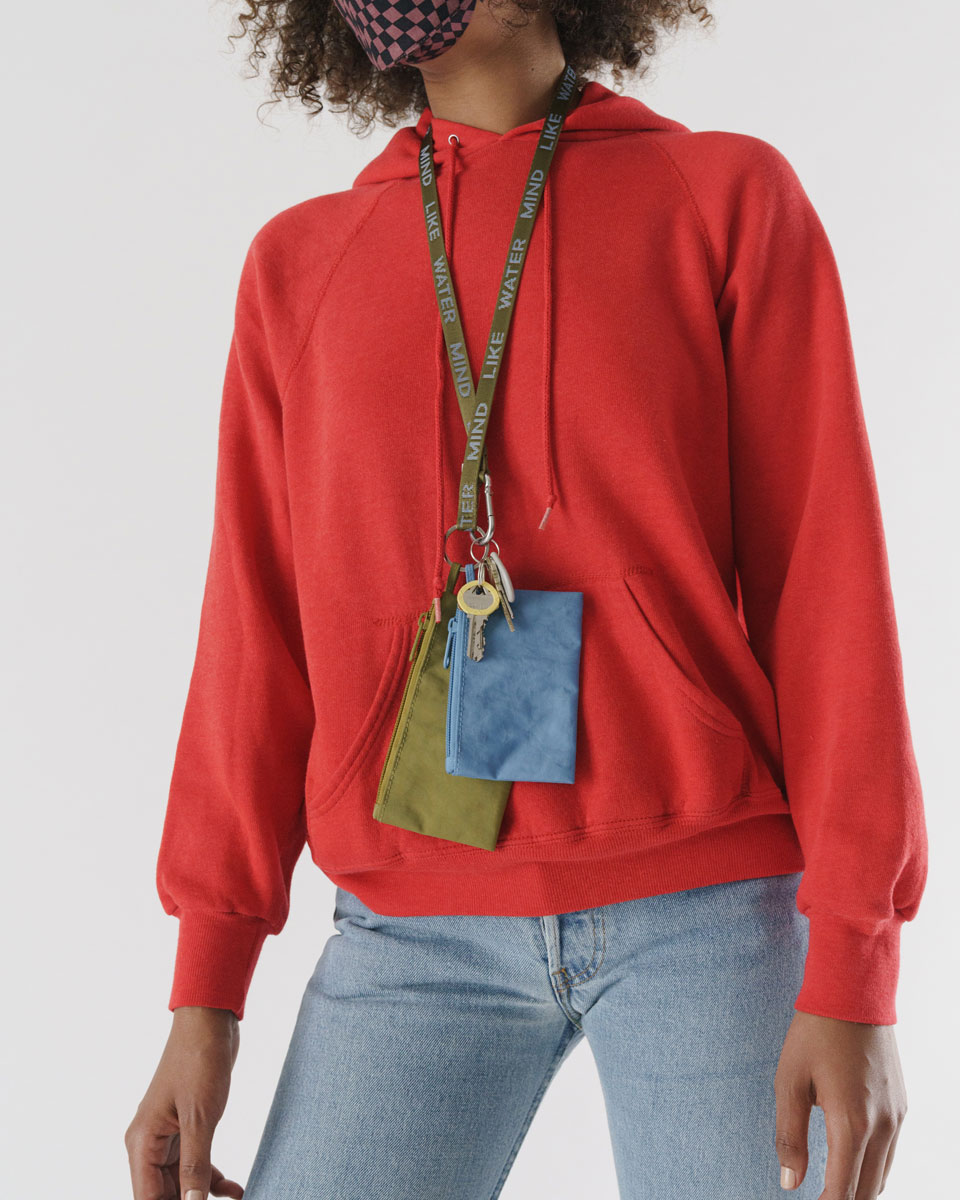 【楽天市場】ポーチ バグゥ LANYARD POUCH SET カラビナとファスナー付きで便利！ おしゃれ 人気ブランド 首掛け ラニヤード