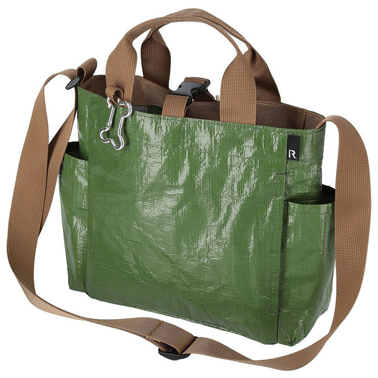 22新作 お散歩バッグ 1434 Dog Rootote Sn スクエア ドッグ タープ B Square おしゃれブランド お散歩 に便利な2wayトートバッグ お散歩グッズ イヌ グリーン ショルダー ドッグ ルートート 愛犬 斜めがけ 犬用ペットグッズ Sale 103 Off Rootote