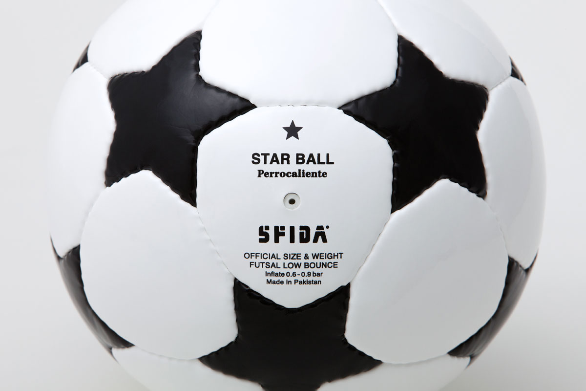楽天市場 フットサルボール スターボール 星 Star Ball ブラック ホワイト Back