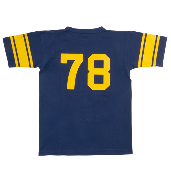 楽天市場 Champion チャンピオン Win 1 4 Sleeve F B Tee ウィン 1 4スリーブ フットボール Tシャツ Ucla ネイビー 渋谷 バックドロップ 渋谷の老舗アメカジショップ The Back Drop アメカジ 復刻 スポーツ ユーシーエルエー アメカジのバックドロップbackdrop