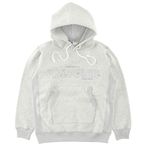 【BACKDROP】(バックドロップ) PROPELLER P/O PARKA / プロペラ プルオーバー パーカー (オートミール) 渋谷 バックドロップ 渋谷の老舗アメカジショップ the back drop アメカジ オリジナル ヘビーオンス プロペラ通り