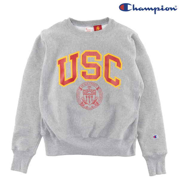 美品Champion Yale イエール大学　リバースウィーブ　スエット Champion｜リバースウィーブ スウェット クルーネック ユニ