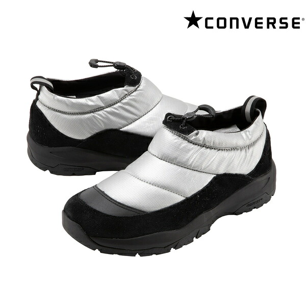 【CONVERSE】(コンバース) SPO CP TL / SPO CP TL スリッポン (シルバー/ブラック) バックドロップ 老舗アメカジショップ the back drop リサイクルラバー サスティナブル|アメカジのバックドロップbackdrop