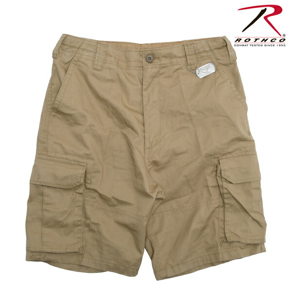 【ROTHCO】(ロスコ) Vintage Paratrooper Cargo Shorts(KH) / ヴィンテージ パラトルーパー カーゴ ショーツ カーキ (カーキ) 渋谷アメカジ バックドロップ メンズ ミリタリー ミルスペック カーゴ ミリタリーショーツ カーゴショーツ 6,776円