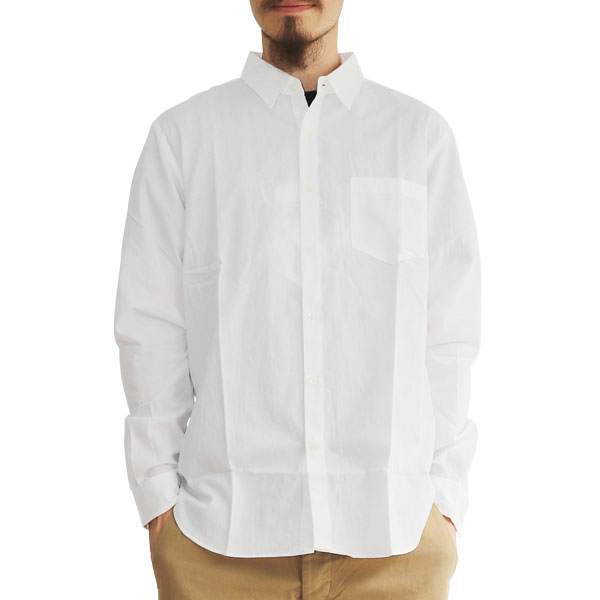 【T.N JACK】(ティーエヌジャック) Paisley Shirt (ホワイト) / ペイズリーシャツ メンズ アメカジ 渋谷 老舗アメカジショップ back drop 日本製 メイドインジャパン 送料無料