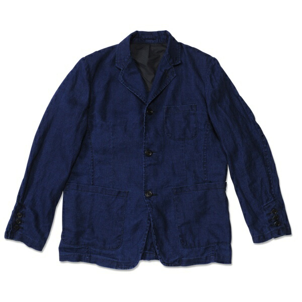 【T.N JACK】(ティーエヌジャック) Linen Jacket (米国海軍) / リネン上衣 メンズ アメカジ 渋谷 老舗アメカジショップ back drop 日本製 メイドインジャパン 貨物輸送無料