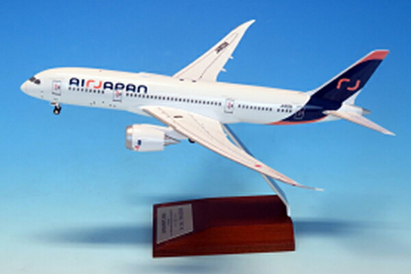 全日空商事 1/200 787-8 JA803A Air Japan 新塗装 完成品 (WiFiレドーム ギア付き) (NQ20203) 通販 プレゼント ギフト 航空機 飛行機 模型