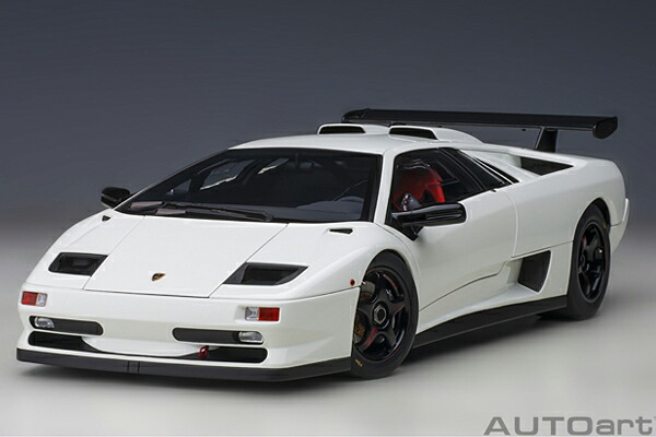 オートアート 1/18 ランボルギーニ ディアブロ SV-R (IMPACT WHITE／ホワイト) (79149) 通販 送料無料 モデルカー ミニカー 完成品 模型 プレゼント ギフト｜F1と戦闘機の店BACKFIRE