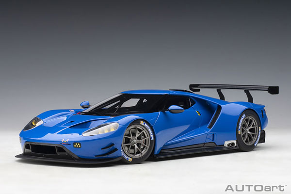 オートアート 1/18 フォード GT ル・マン (ブルー) (81812) 通販 送料無料 モデルカー ミニカー 完成品 模型 プレゼント ギフト｜F1と戦闘機の店BACKFIRE