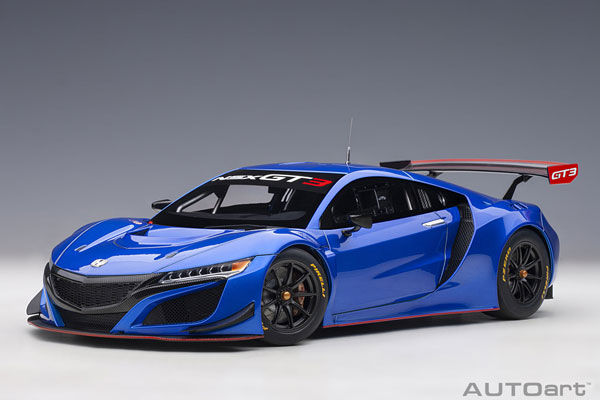 1/18 ホンダ NSX GT3 2018(ハイパー・レッド) 完成品 ミニカー(81895) AUTOart(オートアート) AUTOart 1/18 ホンダ NSX GT3 2018 （ハイパー・レッド）＊開閉
