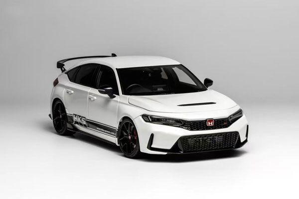 MOTORHELIX 1/18 Honda Civic TYPE R (FL5) HKS Livery Championship white (M85317)【予約：2026年3月以降】 通販 プレゼント ギフト モデルカー ミニカー 模型