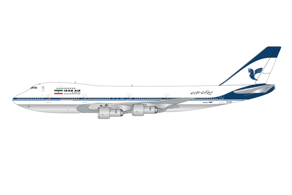 Gemini Jets 1/400 747-100B イラン航空 EP-IAM polished belly (GJIRA2305) 【予約:2026年7月以降】通販 プレゼント ギフト 飛行機 航空機 完成品 模型 送料無料|F1と戦闘機の店BACKFIRE