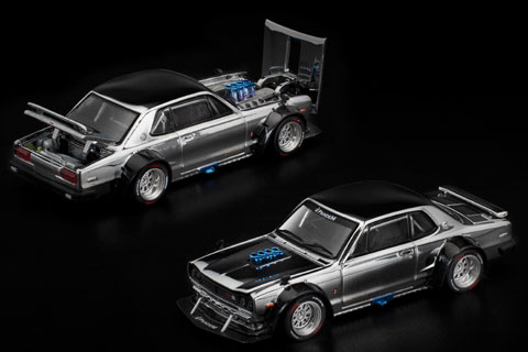 楽天市場】POP RACE 1/64 SKYLINE C210 KAIDO RACER (BOSOZOKU