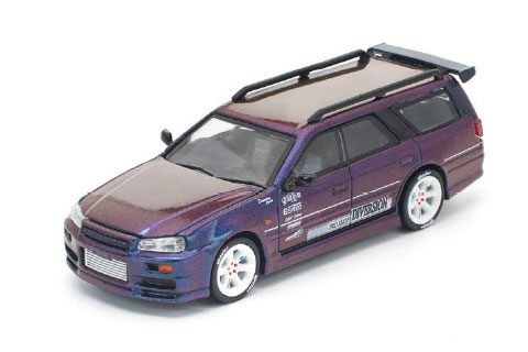 日産ステージア　ミニカー Amazon | 京商 Jコレクション 1/43 日産 ステージア 300 RX M35