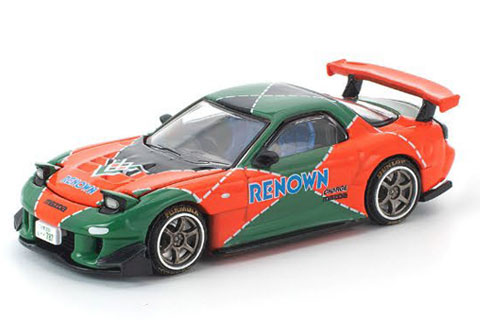 楽天市場】MINI-GT 1/64 マツダ RX-7 RE雨宮 シルバーメタリック(右