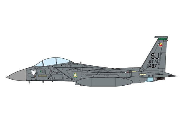 JCW 1/72 F-15E アメリカ空軍 335th FS 不朽の自由作戦 2012年 (JCW-72-F15-032) 【予約：2026年7月以降】通販 プレゼント ギフト 飛行機 航空機 完成品 模型