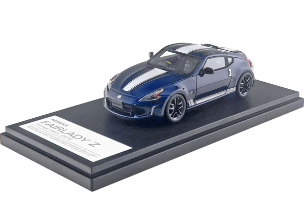 Hi-Story 1/43 日産 フェアレディ Z Heritage Edition (2018) オーロラフレアブルーパール (HS233BL) 通販 プレゼント ギフト モデルカー ミニカー 完成品 模型