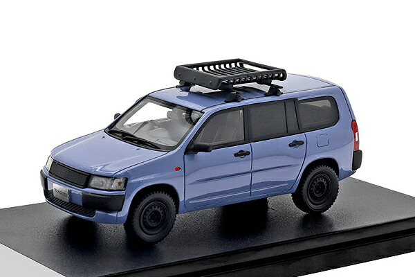 Hi-Story 1/43 Toyota PROBOX Lift Up Custom (2010) ブルーイッシュグレー (HS403BL) 通販 プレゼント ギフト モデル ミニカー 完成品 模型 送料無料｜F1と戦闘機の店BACKFIRE