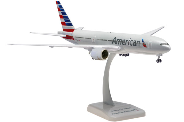 ホーガンウィングス 1/200 B777-200 アメリカン航空 N776AN (0052GR) 通販 プレゼント ギフト 飛行機 航空機 半完成品 模型