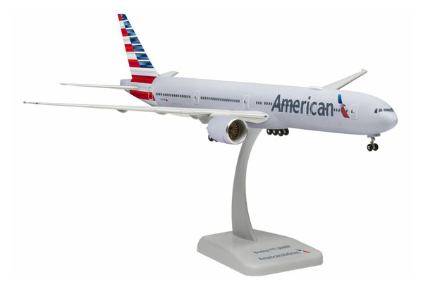 ホーガンウィングス 1/200 B777-300ER アメリカン航空 WiFiレドーム付  N725AN (10512GR) 通販 プレゼント ギフト 飛行機 航空機 半完成品 模型