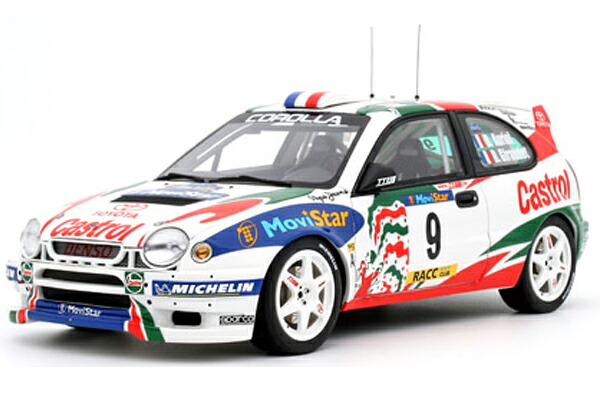 OttO mobile 1/18 トヨタ カローラ WRC カタルーニャラリー 1998 #9 (OTM1102) 通販 プレゼント ギフト モデルカー ミニカー 完成品 模型|F1と戦闘機の店BACKFIRE