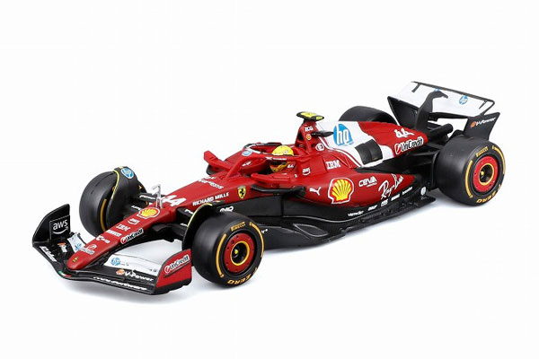 BURAGO 1/43 フェラーリ SF-25 2025 No,44 L.ハミルトン ドライバー付 (18-36852H) 【予約：2026年3月以降】通販 送料無料 プレゼント ギフト モデ ルカー ミニカー 完成品 模型