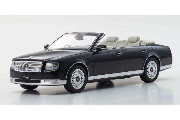 京商オリジナル samuraiシリーズ 1/18 トヨタ センチュリー オープン ブラック (KSR18052BK) 通販 プレゼント ギフト ミニカー モデルカー 完成品 模型 送料無料｜F1と戦闘機の店BACKFIRE