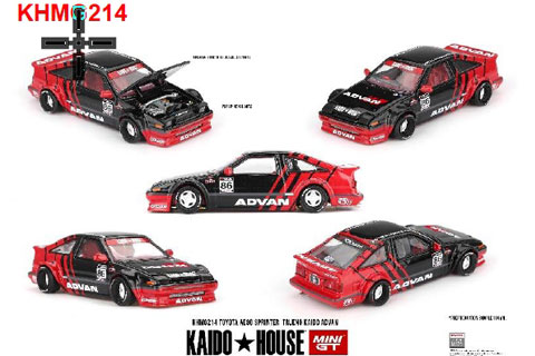 楽天市場】MINI-GT KAIDO HOUSE × MINI GT 1/64 Toyota AE86