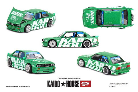 楽天市場】MINI-GT 1/64 BMW M3 KAIDO HAUS V1 (左ハンドル) KAIDO