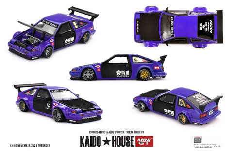 楽天市場】MINI-GT KAIDO HOUSE × MINI GT 1/64 Toyota AE86