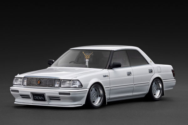 ignition_model 1/18 TOYOTA CROWN Royal Saloon G (130) White (IG3735)【予約：2026年6月以降】通販 プレゼント ギフト モデルカー ミニカー 完成品 模型