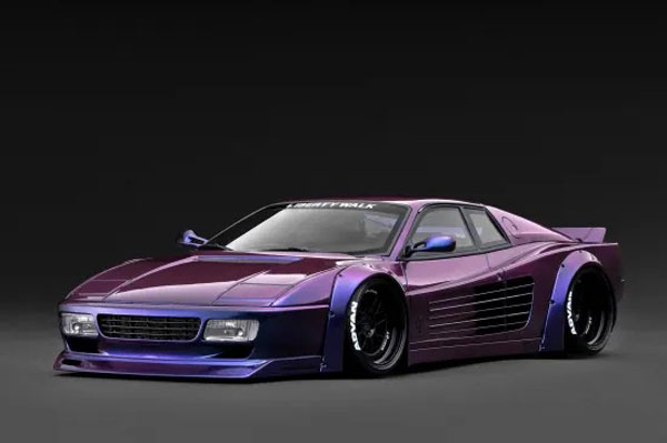 ignition_model 1/18 LB-WORKS 512 Purple Metallic (IG3792)【予約：2026年9月以降】通販 プレゼント ギフト モデルカー ミニカー 完成品 模型