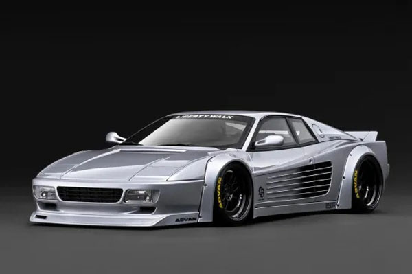 ignition_model 1/18 LB-WORKS 512 Silver (IG3793)【予約：2026年10月以降】通販 プレゼント ギフト モデルカー ミニカー 完成品 模型