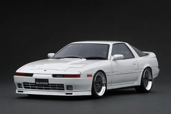 ignition_model 1/18 Toyota Supra 3.0GT Turbo LIMITED (MA70) White (IG4109)【予約：2026年10月以降】通販 プレゼント ギフト モデルカー ミニカー 完成品 模型
