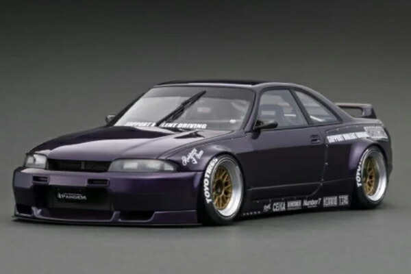1/18イグニッションモデル/パンデム　スカイラインR33GTR(シルバー) Amazon.co.jp: イグニッションモデル1/18スカイラインGT-R!R33