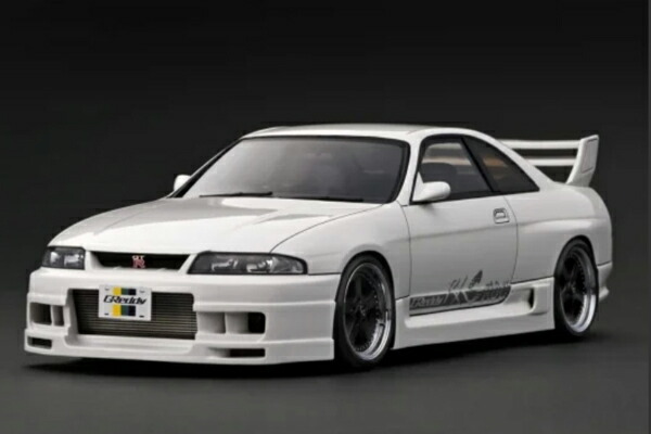 ignition_model 1/18 GReddy GT-R (BCNR33) Pearl White (IG3129)　通販 プレゼント ギフト モデルカー ミニカー 完成品 模型