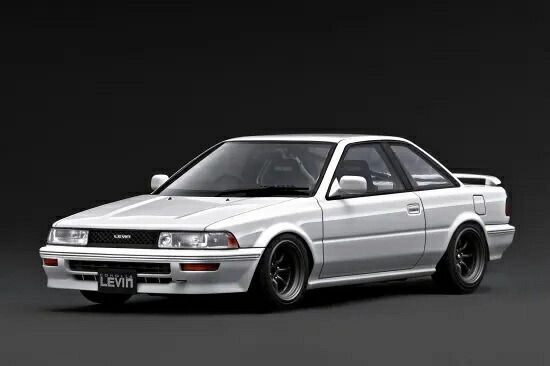 ignition_model 1/18 TOYOTA COROLLA LEVIN GT APEX (AE92) White (IG3868)【予約:2026年11月以降】通販 プレゼント ギフト モデルカー ミニカー 完成品 模型