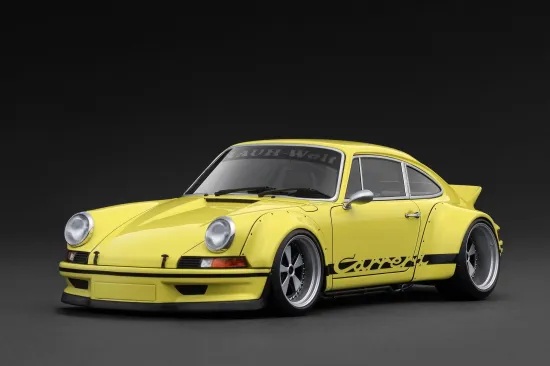ignition_model 1/18 RWB Backdate Yellow (IG3876) 通販 プレゼント ギフト モデルカー ミニカー 完成品 模型｜F1と戦闘機の店BACKFIRE