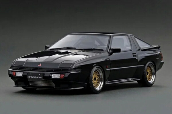 ignition_model 1/18 Mitsubishi STARION 2600 GSR-VR (E-A187A) Black (IG3709) 通販 プレゼント ギフト モデルカー ミニカー 完成品 模型