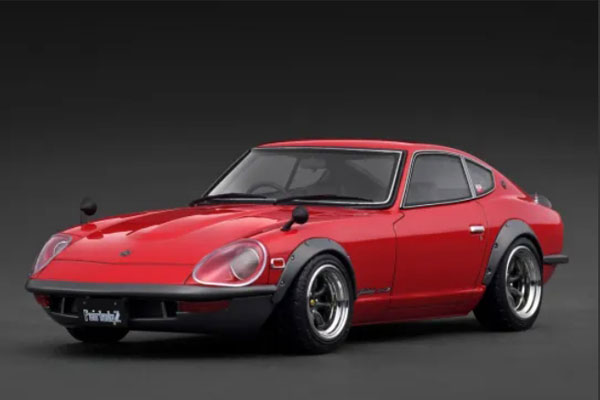 ignition_model 1/18 Nissan Fairlady 240ZG (HS30) Red (IG3723)通販 プレゼント ギフト モデルカー ミニカー 完成品 模型