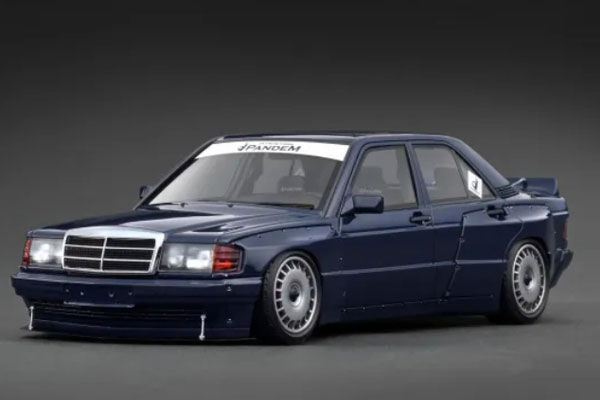 ignition_model 1/18 PANDEM 190 Blue Black (IG3773) 通販 プレゼント ギフト モデルカー ミニカー 完成品 模型
