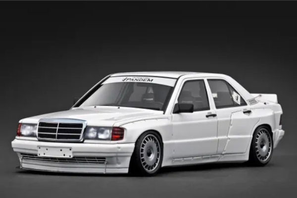 ignition_model 1/18 PANDEM 190 White (IG3774) 通販 プレゼント ギフト モデルカー ミニカー 完成品 模型