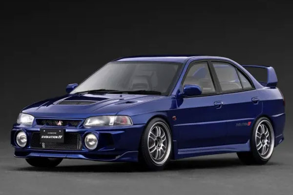 ignition_model 1/18 Mitsubishi LANCER EVOLUTION IV (CN9A) Dark Blue (IG3784) 通販 プレゼント ギフト モデルカー ミニカー 完成品 模型
