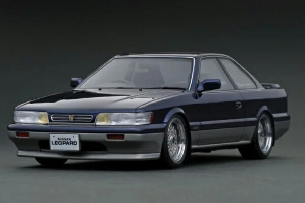 ignition_model 1/18 Nissan Leopard Ultima V30 TWINCAM TURBO (F31) Dark Blue/Silver (IG3817) 通販 プレゼント ギフト モデルカー ミニカー 完成品 模型