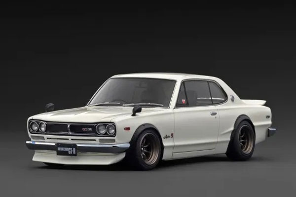 ignition_model 1/18 Nissan Skyline 2000 GT-R (KPGC10) White Ivory (IG4033)【予約：2026年7月以降】通販 プレゼント ギフト モデルカー ミニカー 完成品 模型 32,890円