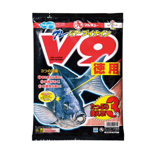 【楽天市場】 マルキュー グレパワーV9 徳用 ECOGEAR MARUKYU：Lure＆Boats Back Lash