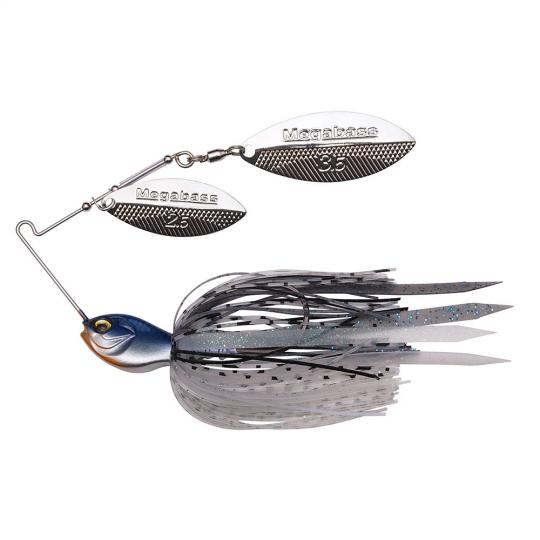 メガバス SV-3 スピナーベイト 3/4ダブルウィロー Megabass SV-3 Double Willow Spinnerbait — Discount Tackle